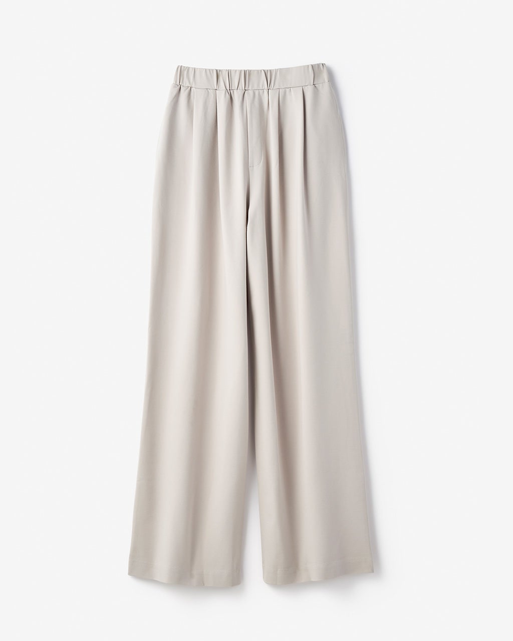 シルキーポンチ・タックワイドパンツ/40代50代からのレディース