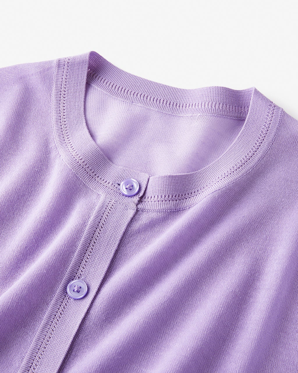 シアーニット・7分袖カーディガン/DoCLASSE