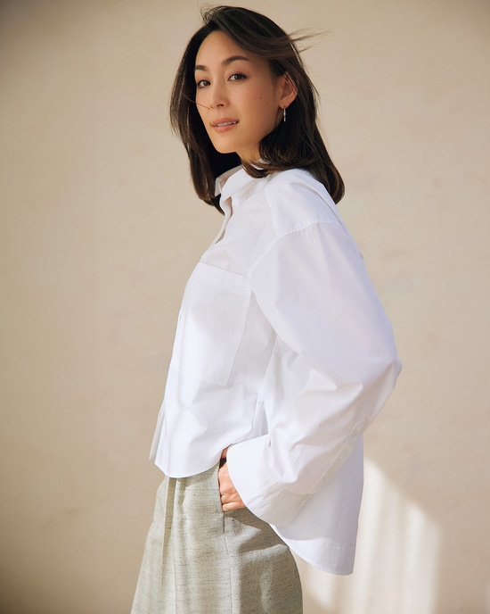 ワイドスリーブ・シャツジャケット