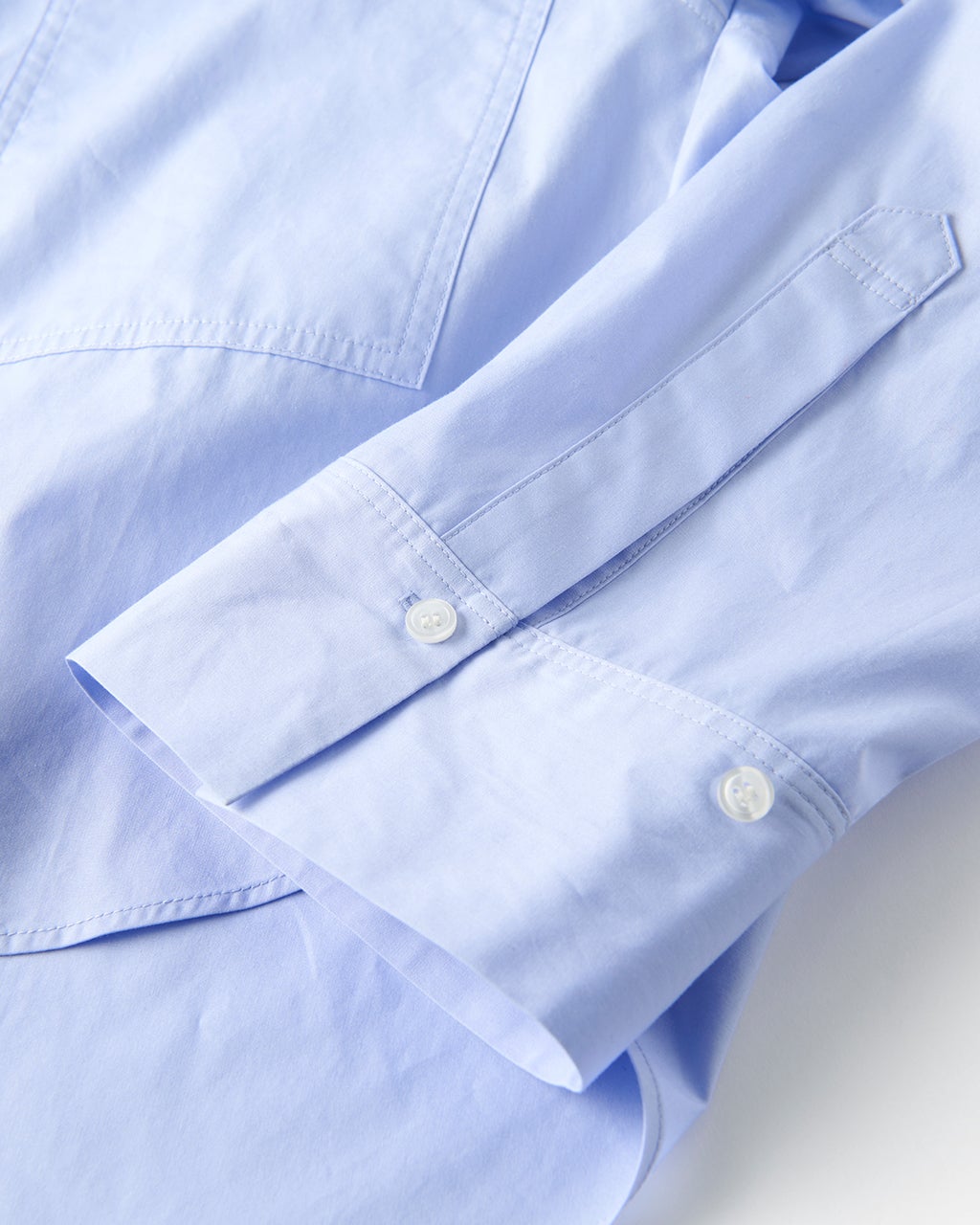 Blue Les Copains ホワイトコットンジャケット　42サイズ 全5色【BLUCO/ブルコ】2024SS「60/40 Chin Strap Coach Jacket