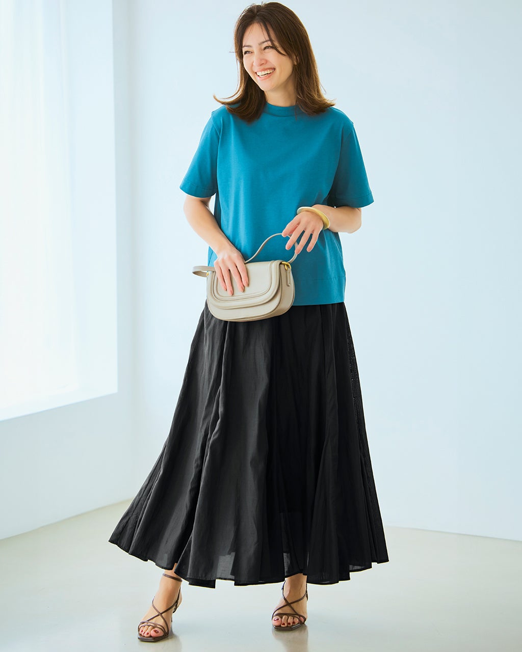 Harrodsフレアスカート　size 2 aviole-7.jpg
