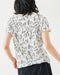 綿スラブ・総柄プリントTシャツ 詳細画像