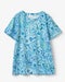 綿スラブ・総柄プリントTシャツ 詳細画像