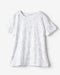 綿スラブ・総柄プリントTシャツ 詳細画像