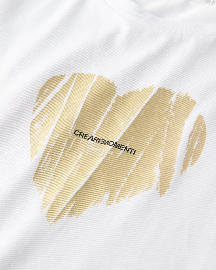 メタリックデザインTシャツ 詳細画像 ゴールド 3