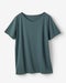 浅Vネック・半袖／スーピマ・ドゥクラッセTシャツ 詳細画像