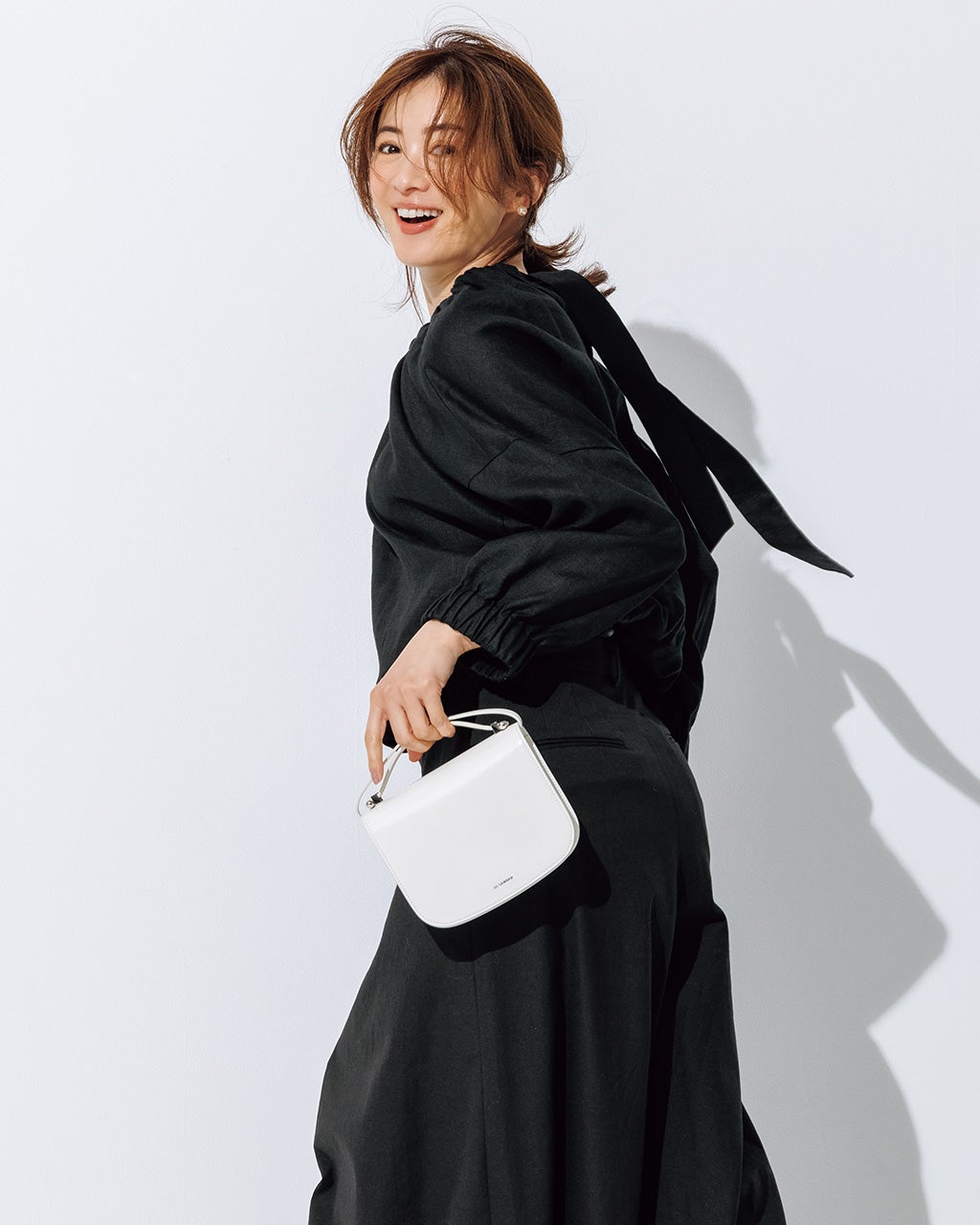 レディース シャツ・ブラウス（ブラック）一覧/40代50代からの