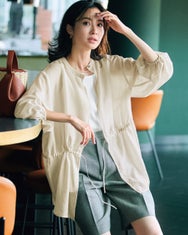 シアーロングシャツ・インナータンクセット