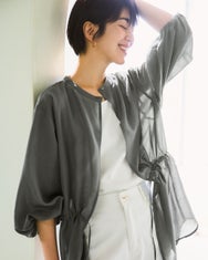 シアーロングシャツ・インナータンクセット