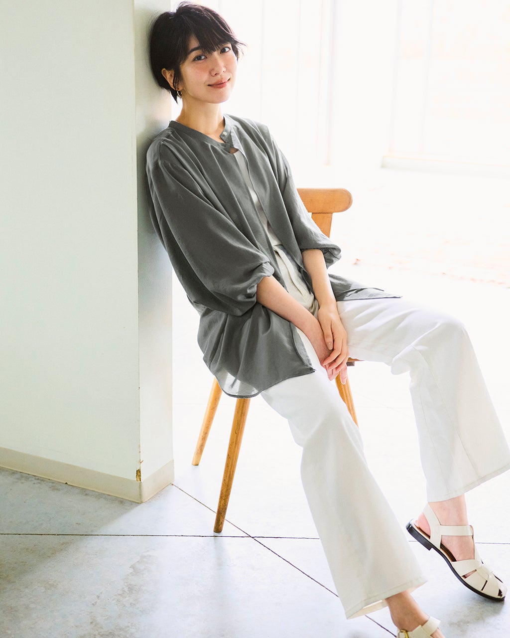 DEUXIEME CLASSE - Deuxieme Classe ロングレギュラーシャツの