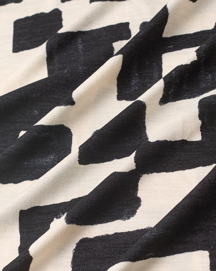 UVスラブ・セミワイドパンツ／柄 63cm 詳細画像 テクスチャー 2