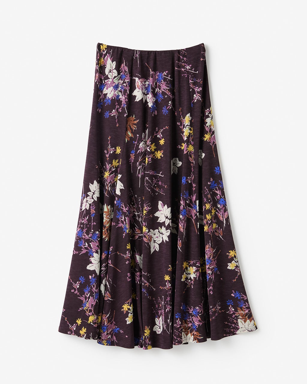 本日限定お値下げ中★DOLCE&GABBANA★フローラル★フレアロングスカート オーガンジーフラワープリントフレアスカート