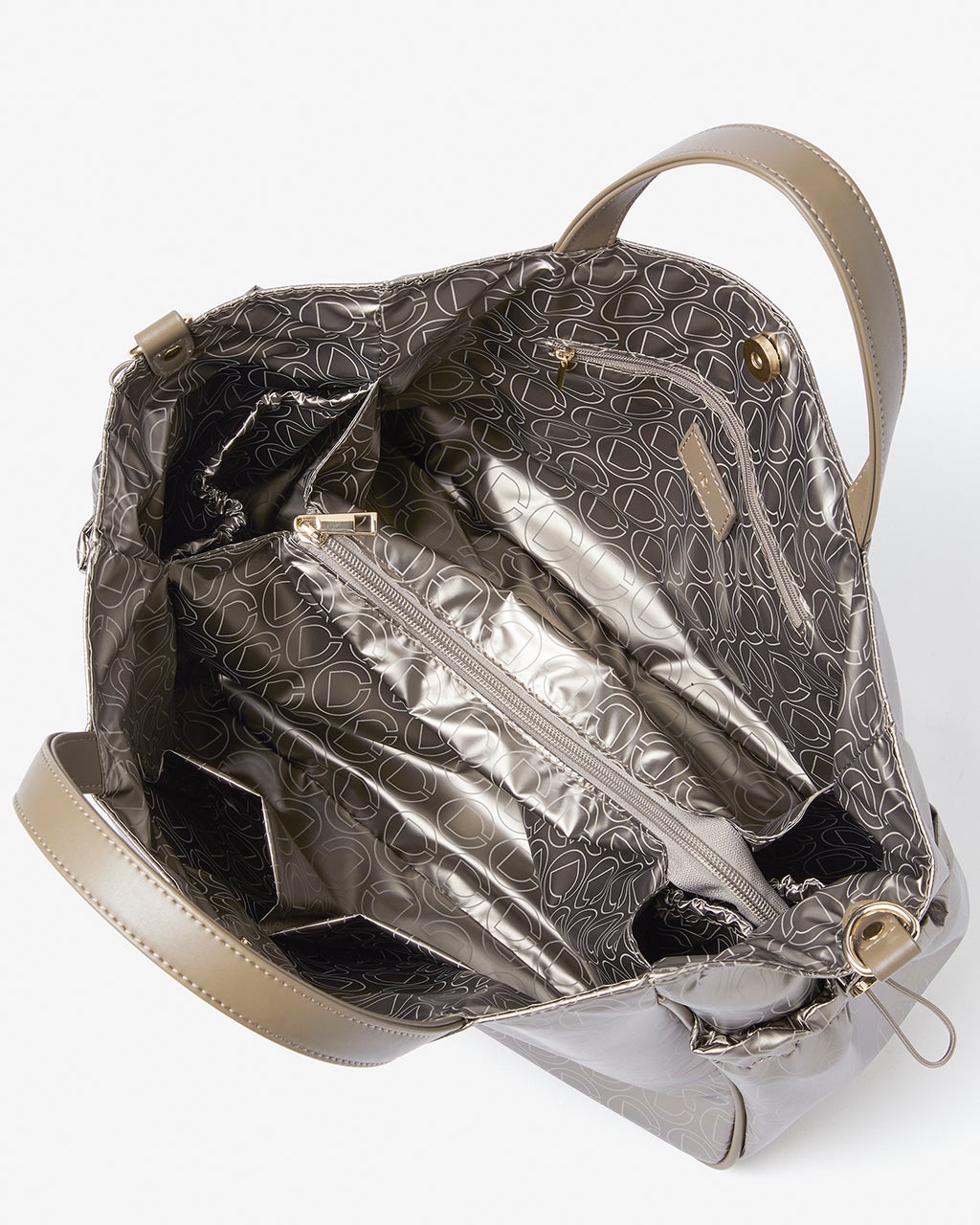 CHARLES & KEITH クラシックダブルハンドル トートバッグ 【再