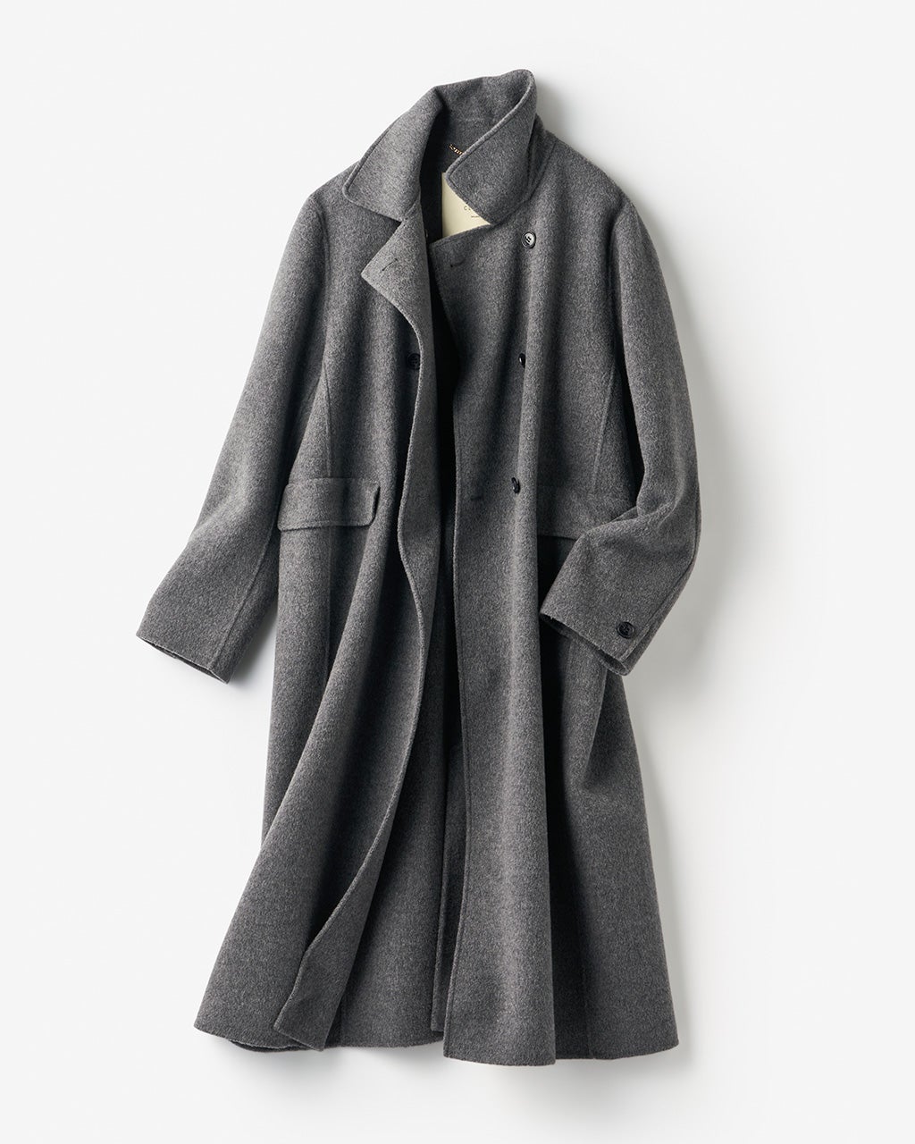 Claris バーバリー ブルーレーベル ダブルブレスト ウールコート Claris バーバリー ブルーレーベル ダブルブレスト ウールコート