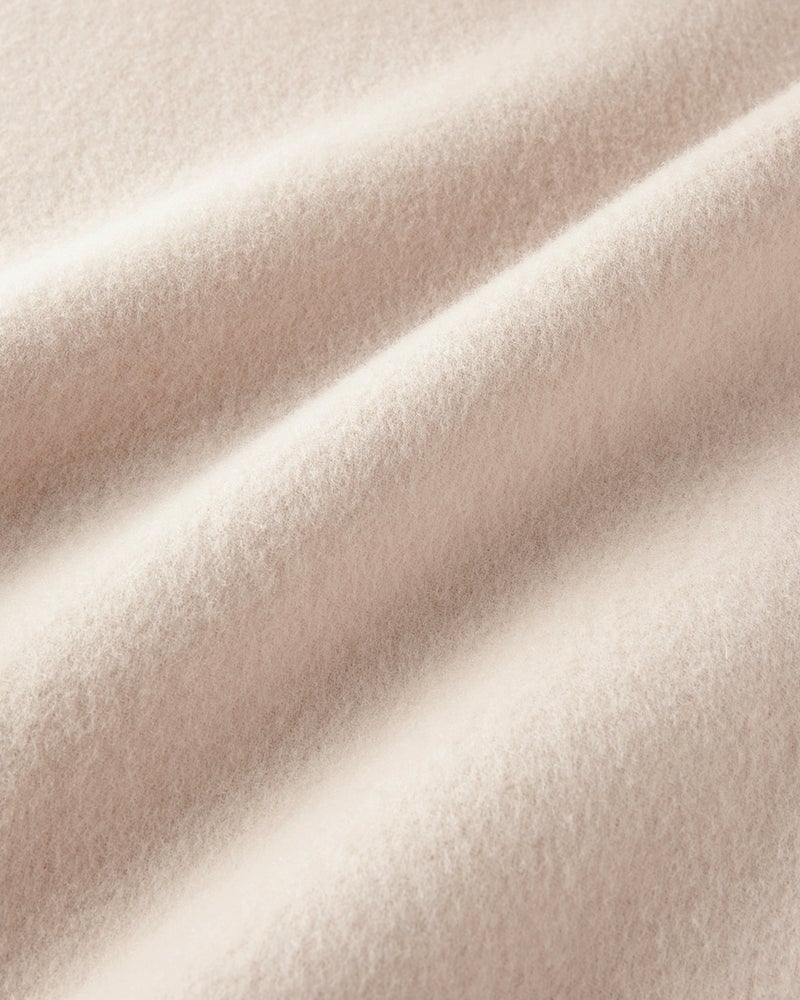 ピュアウールリバー・ダブルブレストロングコート 詳細画像 ストーン 4