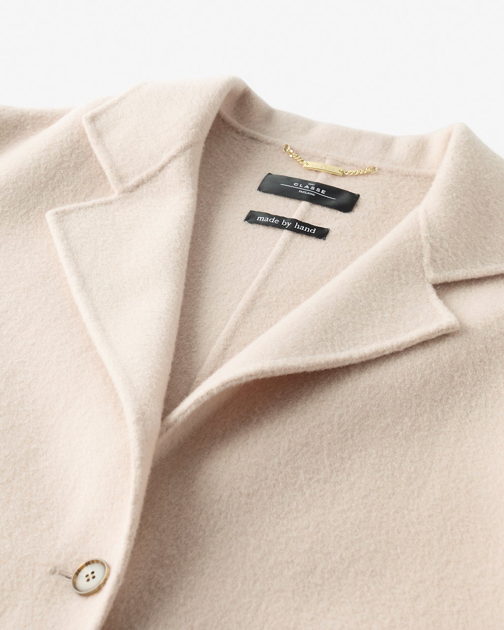 ピュアウールリバー・ジャケットコート/DoCLASSE