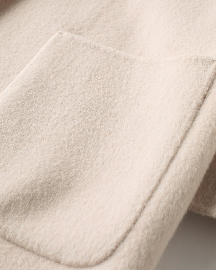 ピュアウールリバー・ジャケットコート 詳細画像 ストーン 9