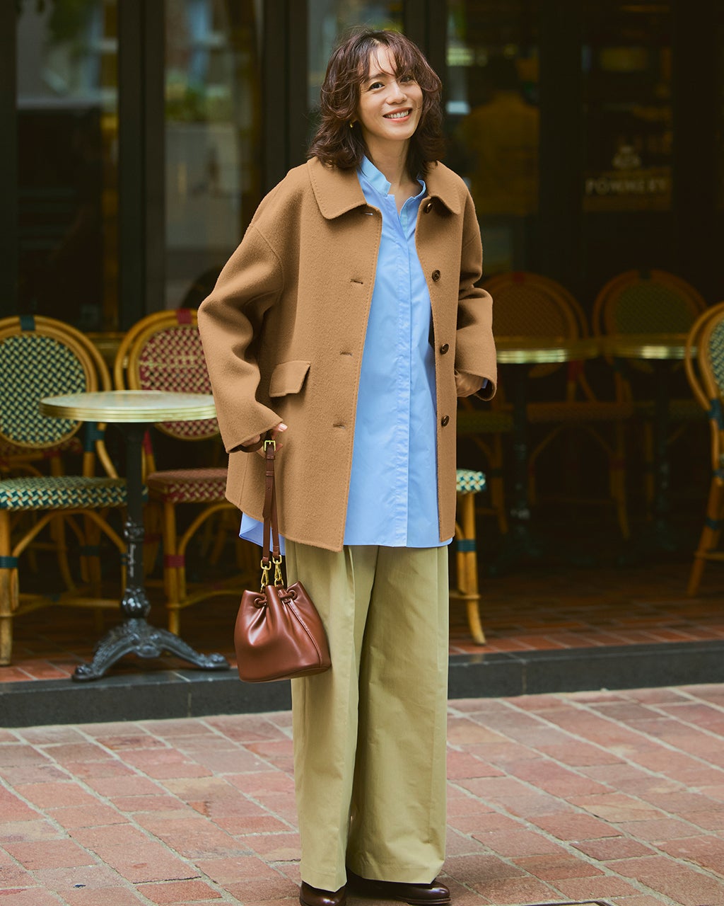 ピュアウールリバー・ミドルステンコート/DoCLASSE