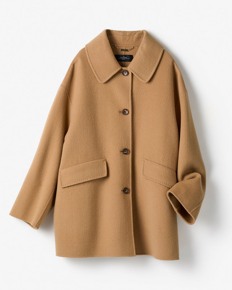 ピュアウールリバー・ミドルステンコート 詳細画像 ベージュ 8