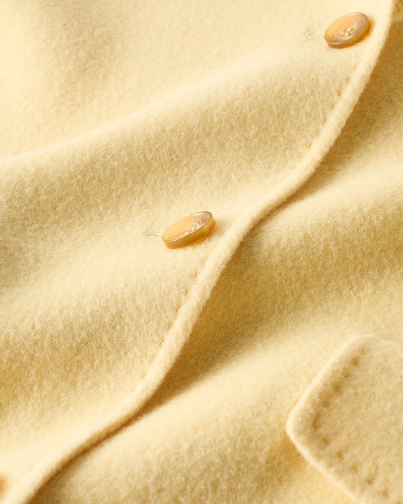 ピュアウールリバー・ミドルステンコート 詳細画像 イエロー 2