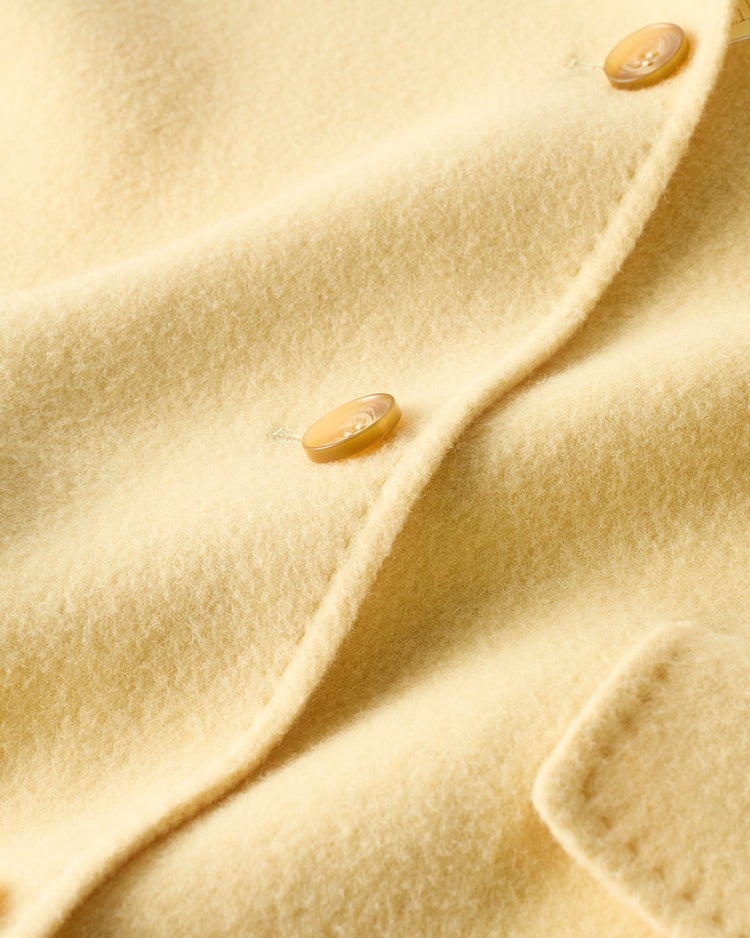 ピュアウールリバー・ミドルステンコート 詳細画像 イエロー 2