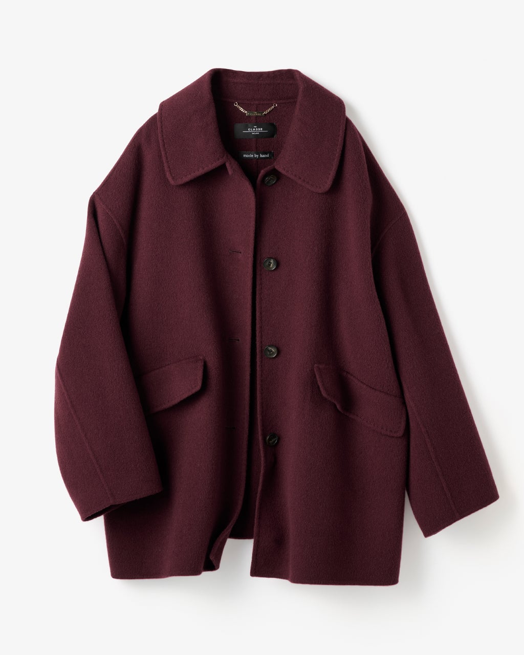 ピュアウールリバー・ミドルステンコート/40代50代からの