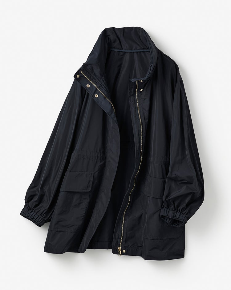 シルキータフタ・マウンテンジャケット 詳細画像 ネイビー 4