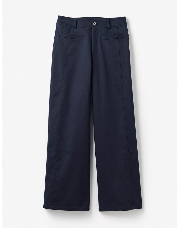 ミラクルストレッチ・サイドシームワイド 詳細画像 ミッドナイトブルー 5