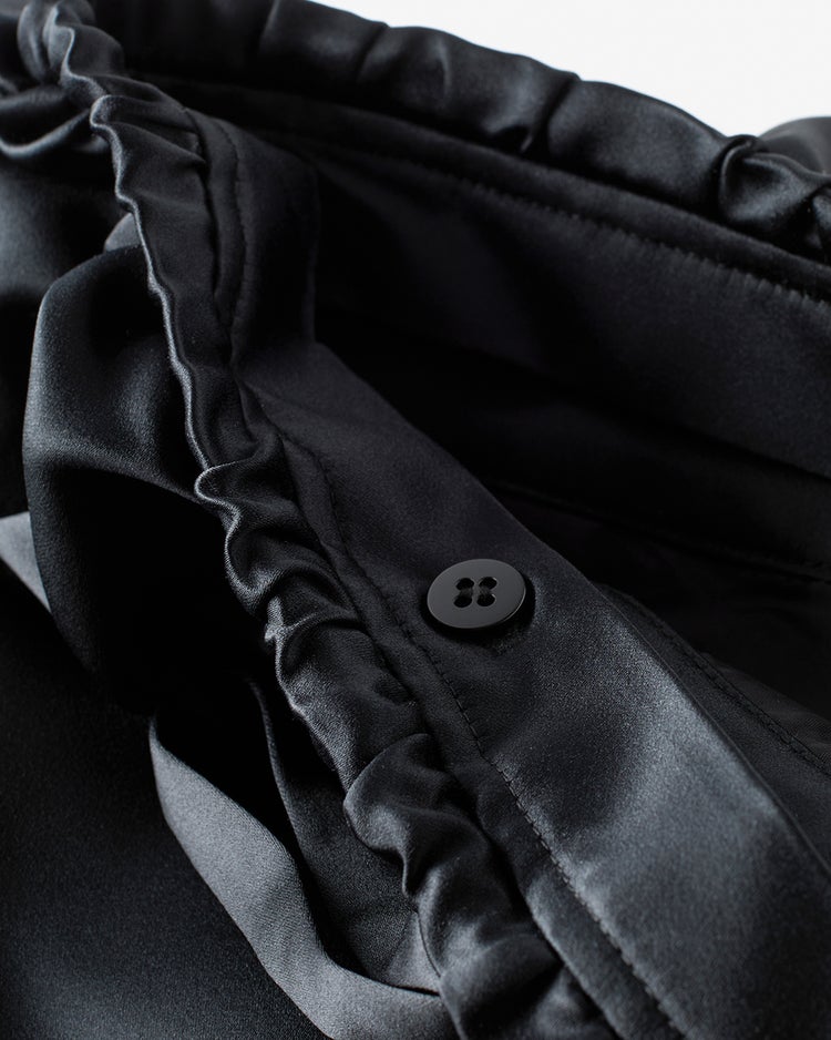 二重織ストレッチ・2WAYペプラムスカート 詳細画像 ブラック 7