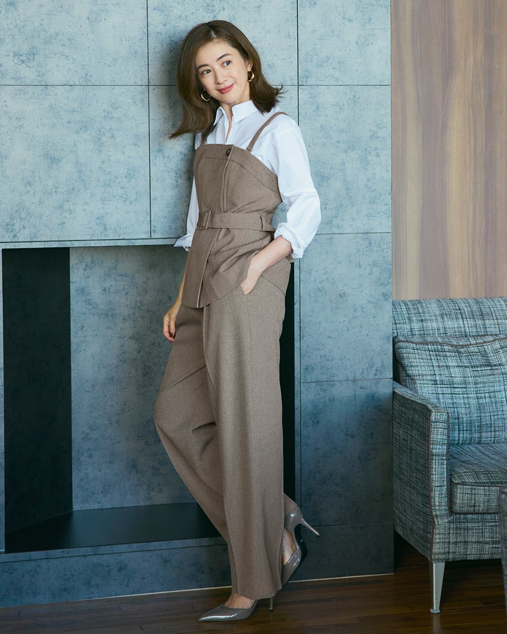 淡色パンツルックセット レディース服まとめ売り コーデ売り カジュアル ビスチェ 楽天市場】送料無料 パンツスーツ レディース ベージュ チェック