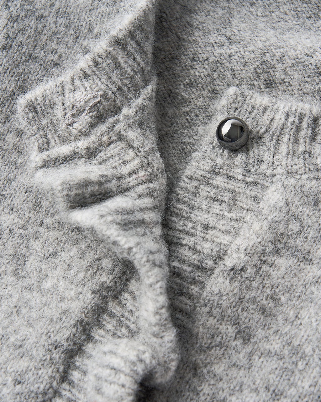 ella グレーgray フリルカーディガン 10％off】フリルオーガンジーカーディガン(グレー) - seventen