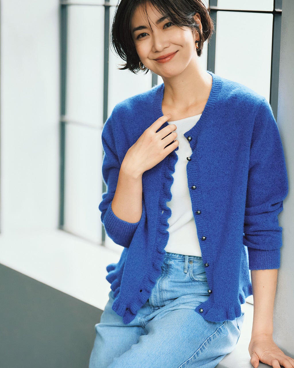 【手編み】カーディガン