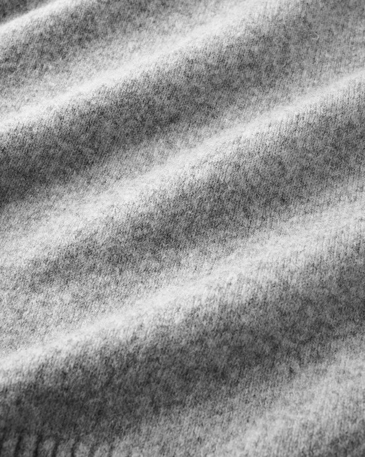 ウール混タム・タートルネックロングニット 詳細画像 ライトグレー 5