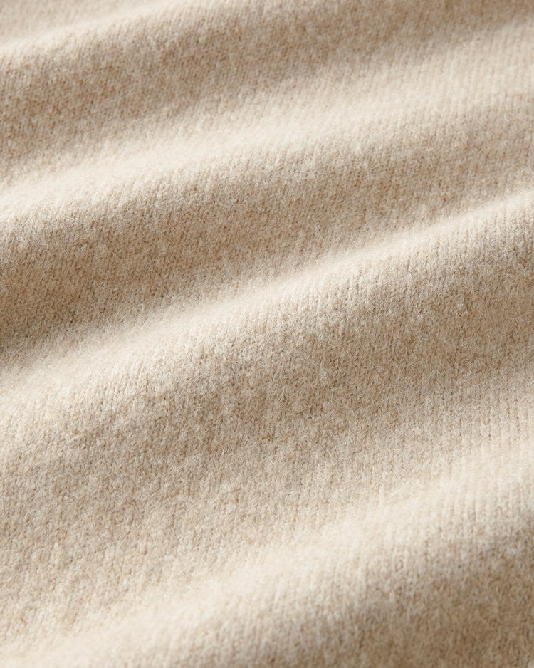 ウール混タム・ハイネックニット 詳細画像 ライトベージュ 2