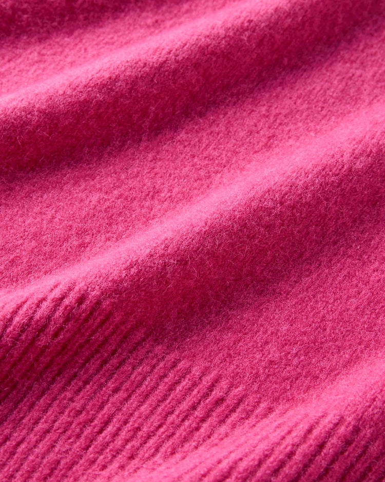 ウール混タム・ハイネックニット 詳細画像 ピンク 3