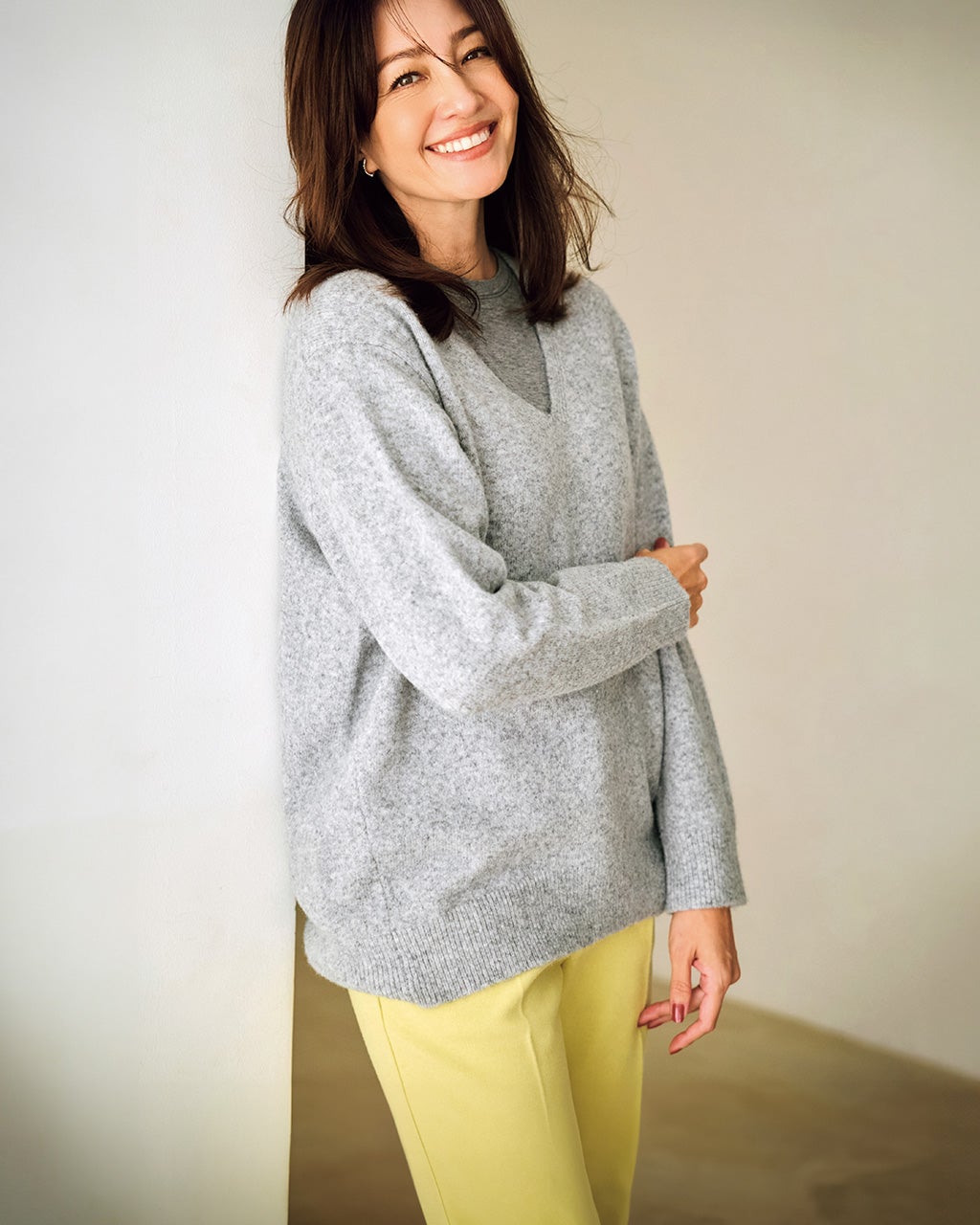 【未使用】トムブラウン カシミヤ セーター ニット レディース グレー 40 中古・古着通販】Thom Browne (トムブラウン) 4BAR ストライプ