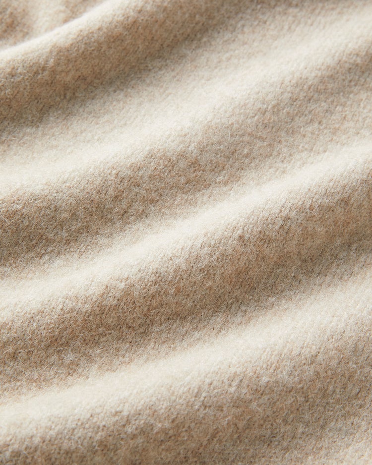 ウール混タム・Vネックロングニット 詳細画像 ライトベージュ 6