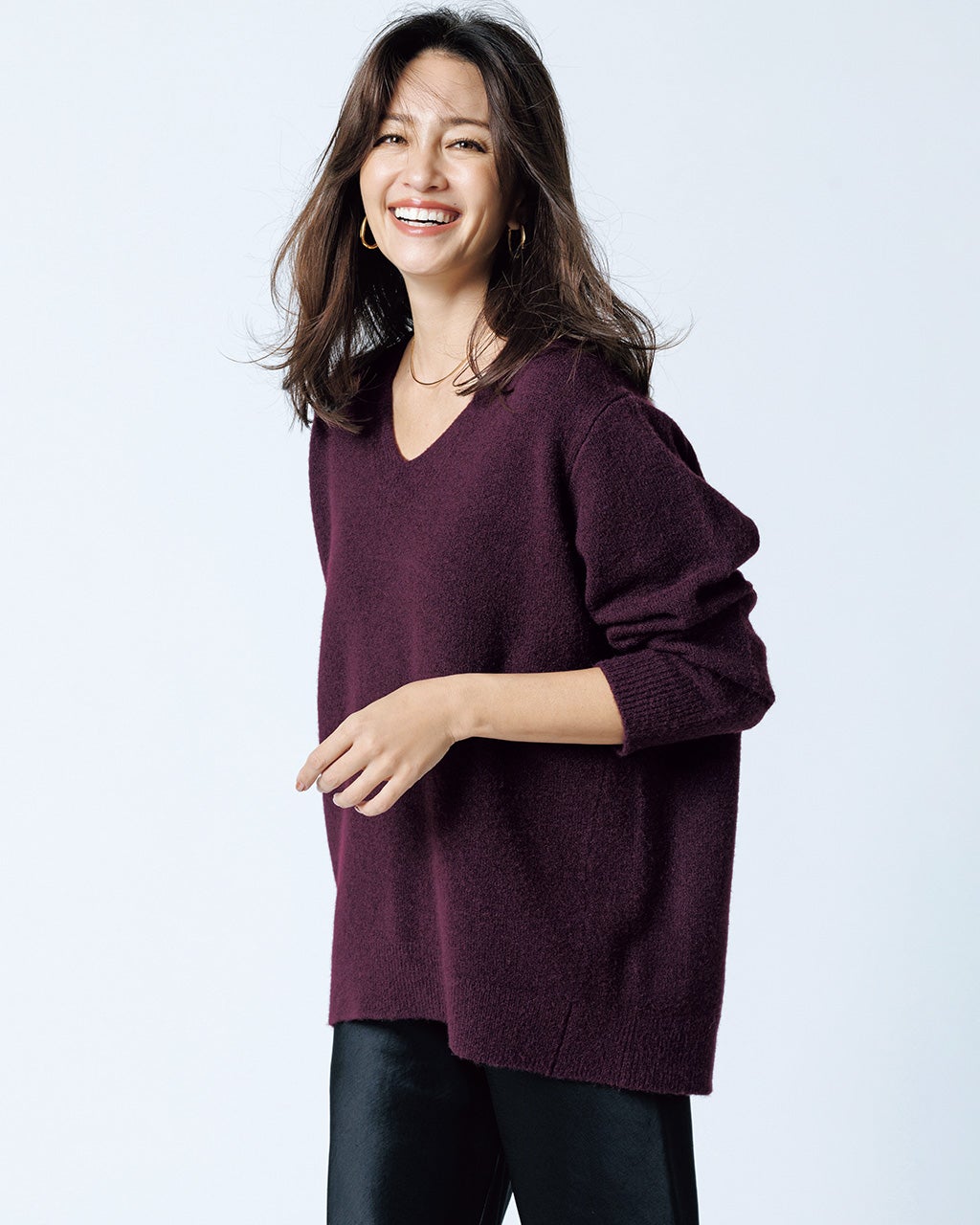 レディース ニット 赤 ニット セーター レディース[品番：JOKW0014952]｜REAL STYLE