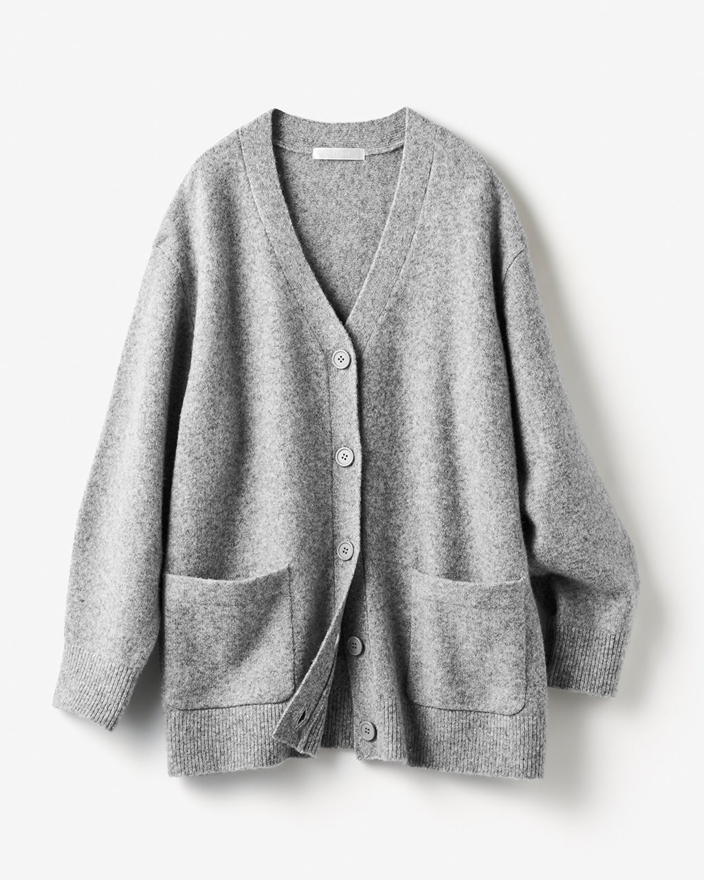 ウール混タム・Vネックカーディガン/40代50代からのレディース