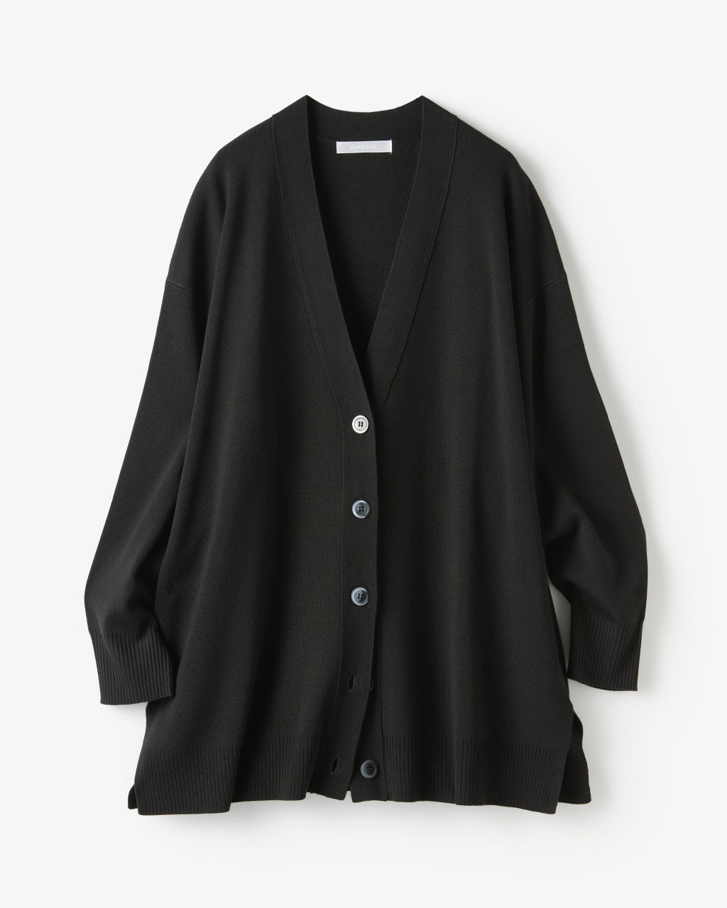 ATTACHMENT ブラック カーディガン サイズ2 エックスガール X-girl X-girl ZEBRA KNIT CARDIGAN CHARCOAL