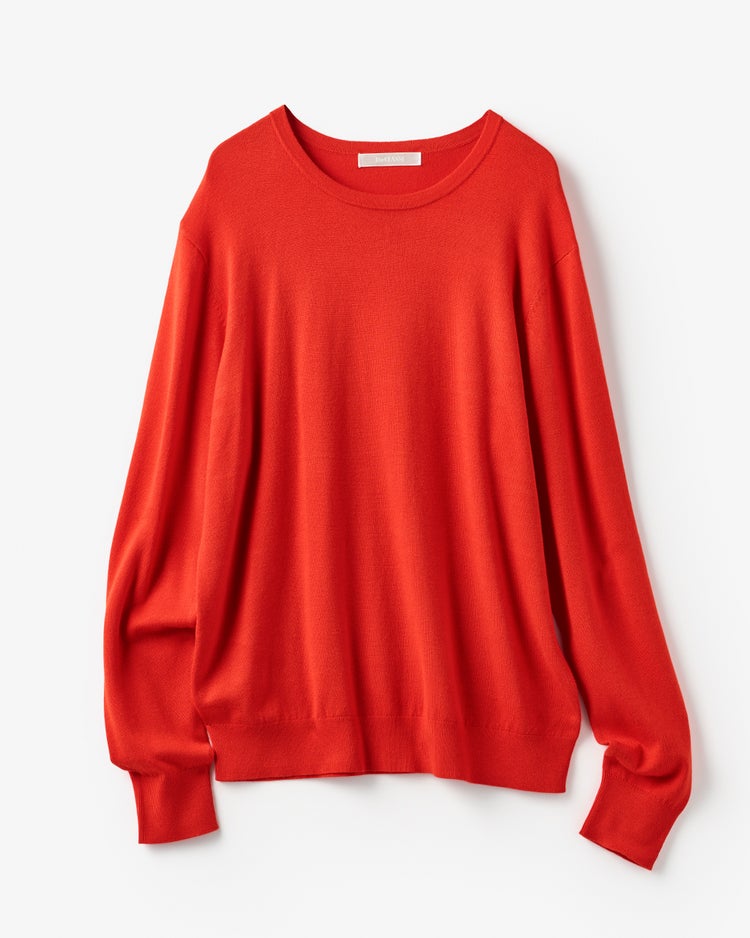 シルクフィール・配色アンサンブル 詳細画像 スカーレット 7