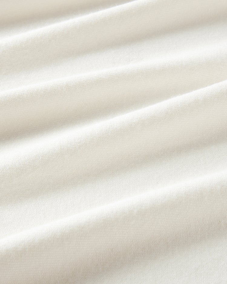 シルクフィール・フレアハイネックニット 詳細画像 オフホワイト 5