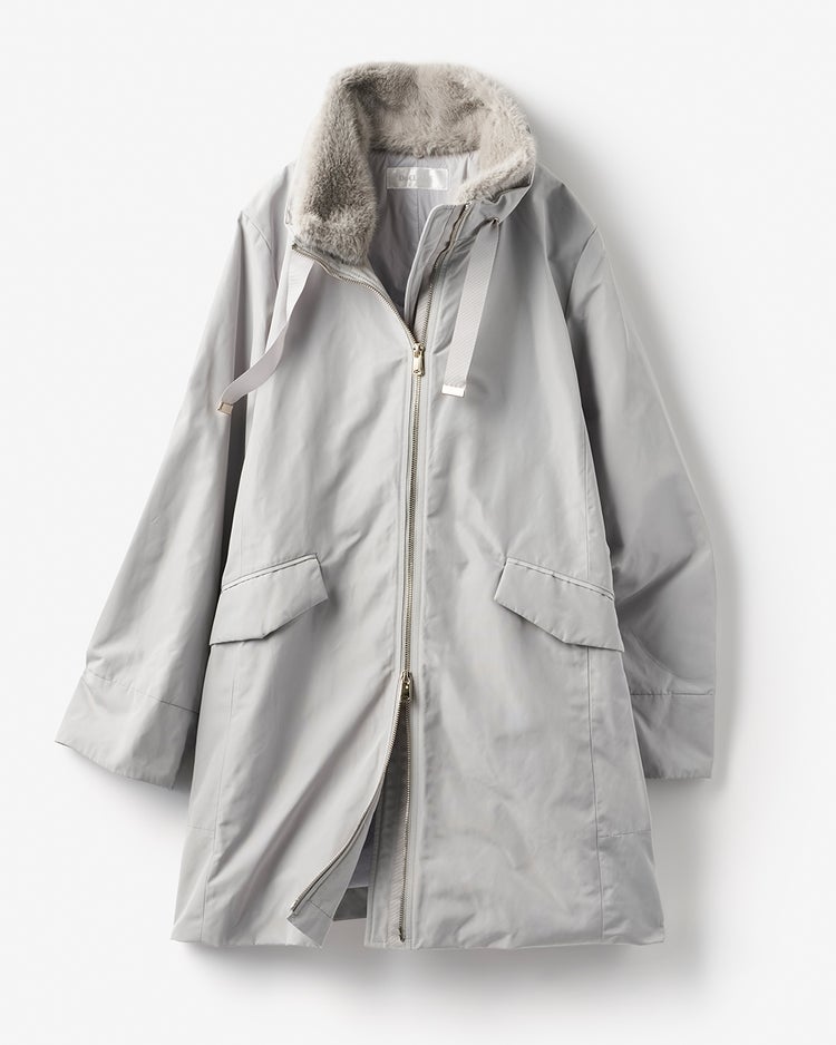 マジカルサーモ・グログランファーコート 詳細画像 ブルーグレー 7