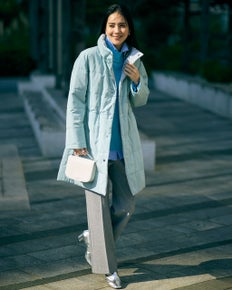 マジカルサーモ・リバーシブルタフタコート