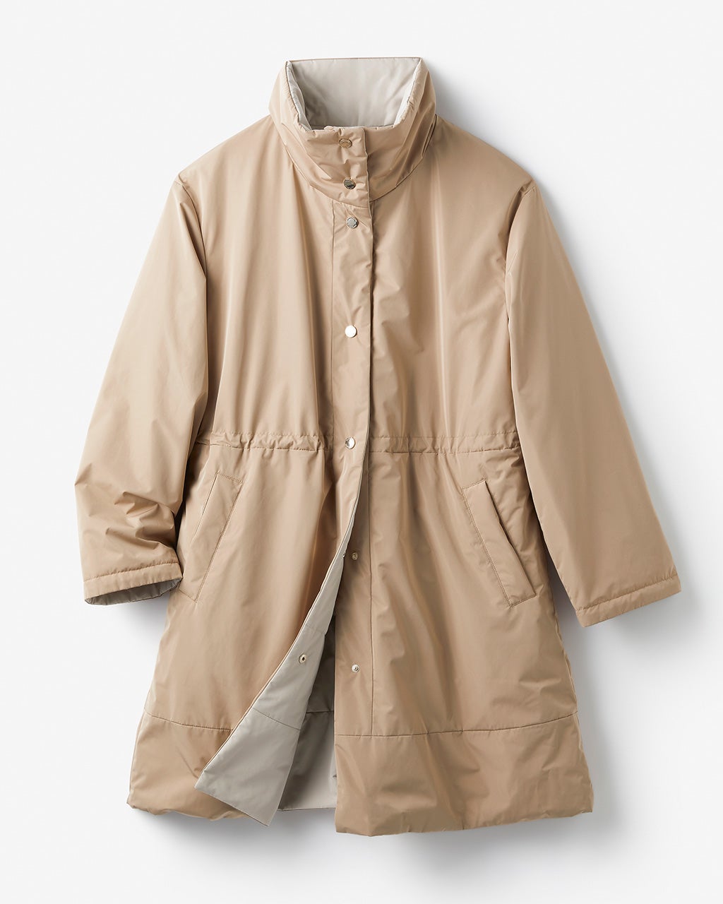 マジカルサーモ・リバーシブルタフタコート/DoCLASSE