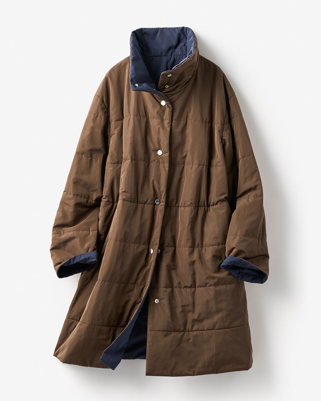 マジカルサーモ・リバーシブルタフタコート/40代50代からのレディース