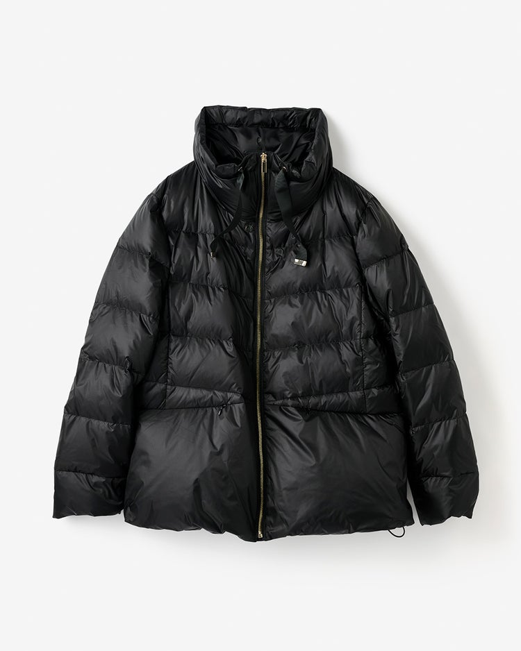 艶Airダウン・スタンドカラーコート 詳細画像 ブラック 9