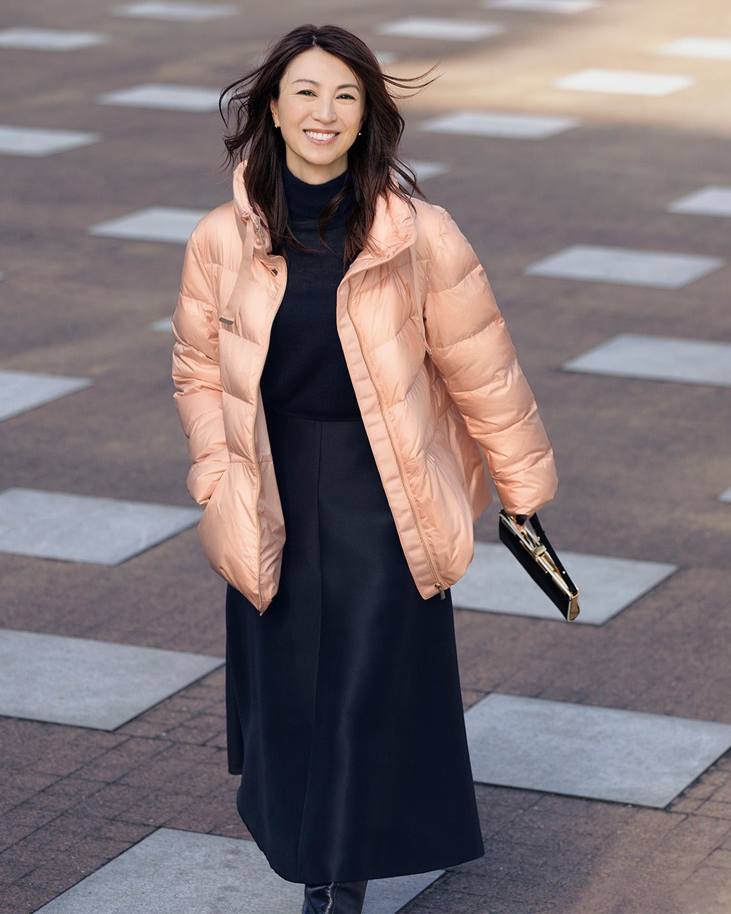 レディース コート（ピンク）一覧/40代50代からのファッション