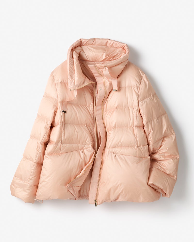 艶Airダウン・スタンドカラーコート 詳細画像 ソフトピンク 8