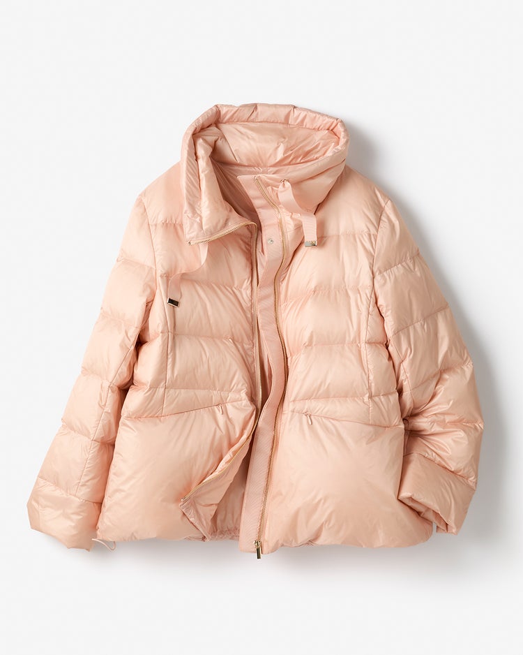 艶Airダウン・スタンドカラーコート 詳細画像 ソフトピンク 8